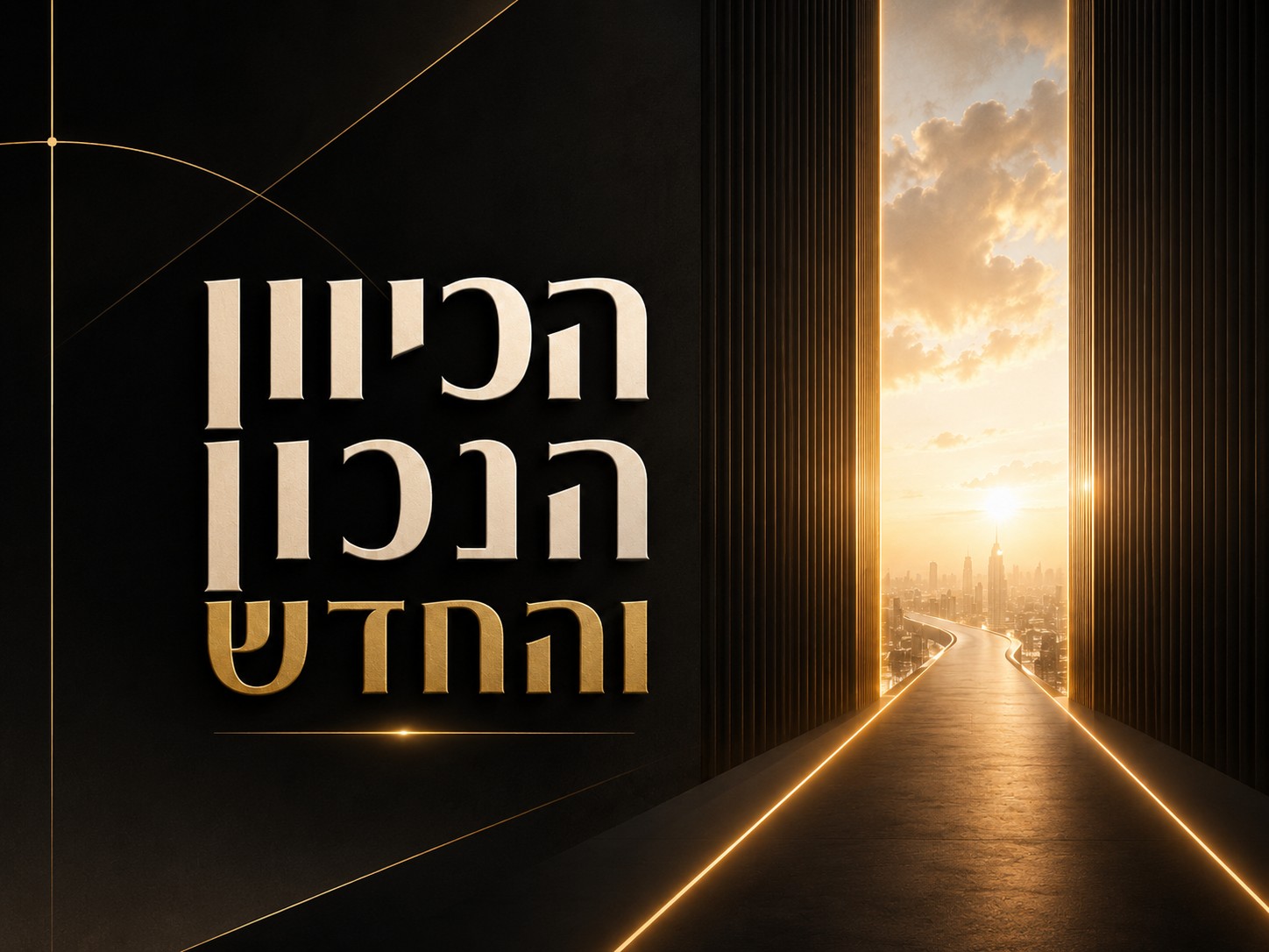 הכיוון הנכון והחדש